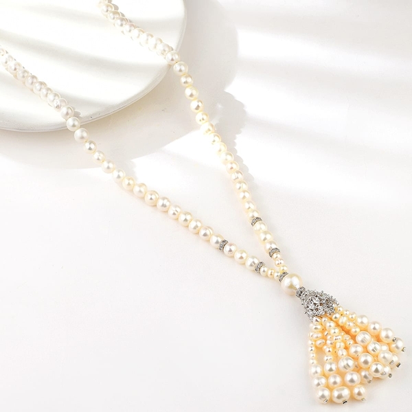 Picture of Hot Selling Platinum Plated Party Long Chain Necklace from Top Designer