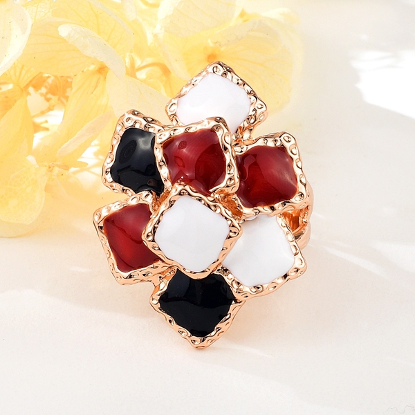 Picture of Beautiful Enamel Zinc Alloy Fashion Ring