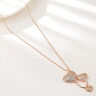 Show details for Low Cost Rose Gold Plated Copper or Brass Long Pendant with Low Cost Show details for Low Cost Rose Gold Plated Copper or Brass Long Pendant with Low Cost