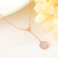 Show details for Copper or Brass Rose Gold Plated Pendant Necklace for Ladies Show details for Copper or Brass Rose Gold Plated Pendant Necklace for Ladies