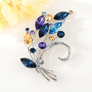 Show details for Brand New Blue Party Brooche with Beautiful Craftmanship Show details for Brand New Blue Party Brooche with Beautiful Craftmanship