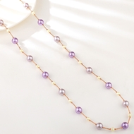 Picture of Nice Artificial Pearl Classic Fashion Sweater Necklace