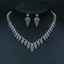Show details for Copper or Brass Cubic Zirconia 2 Piece Jewelry Set at Great Low Price