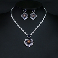 Show details for Party Platinum Plated 2 Piece Jewelry Set Online Only Show details for Party Platinum Plated 2 Piece Jewelry Set Online Only