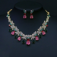 Show details for Copper or Brass Cubic Zirconia 2 Piece Jewelry Set at Super Low Price Show details for Copper or Brass Cubic Zirconia 2 Piece Jewelry Set at Super Low Price