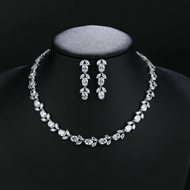 Picture of Luxury Platinum Plated 2 Piece Jewelry Set with Worldwide Shipping