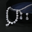 Show details for Party White 2 Piece Jewelry Set in Exclusive Design
