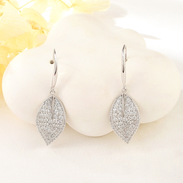 Picture of Party Cubic Zirconia Dangle Earrings with Speedy Delivery