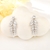 Picture of Party White Dangle Earrings with Speedy Delivery