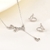Picture of Fancy Love & Heart 925 Sterling Silver 2 Piece Jewelry Set