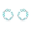 Show details for Irresistible Platinum Plated Cubic Zirconia Dangle Earrings For Your Occasions