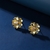 Picture of Nice Cubic Zirconia Yellow Dangle Earrings