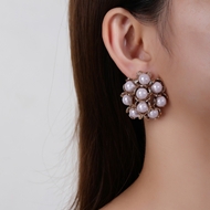 Picture of Luxury Artificial Pearl Dangle Earrings at Unbeatable Price