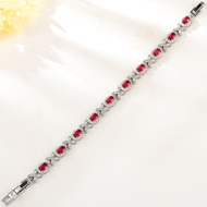 Show details for Amazing Geometric Cubic Zirconia Fashion Bracelet Show details for Amazing Geometric Cubic Zirconia Fashion Bracelet