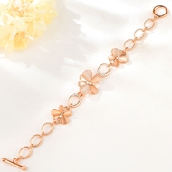 Show details for Staple Flowers & Plants Rose Gold Plated Fashion Bangle Show details for Staple Flowers & Plants Rose Gold Plated Fashion Bangle