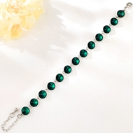 Show details for Irresistible Green Zinc Alloy Fashion Bangle As a Gift Show details for Irresistible Green Zinc Alloy Fashion Bangle As a Gift