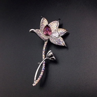 Show details for Stylish Flower Fashion Brooche Show details for Stylish Flower Fashion Brooche