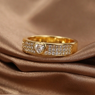 Picture of Buy Gold Plated White Fashion Ring with Full Guarantee