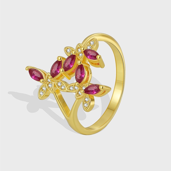 Picture of Low Cost Gold Plated Delicate Fashion Ring with Low Cost