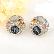 Show details for Brand New Platinum Plated Geometric Dangle Earrings with Full Guarantee Show details for Brand New Platinum Plated Geometric Dangle Earrings with Full Guarantee
