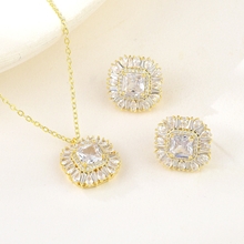 Show details for Hypoallergenic Gold Plated Flowers & Plants 2 Piece Jewelry Set Online Shopping