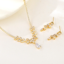 Show details for Fashion Cubic Zirconia Delicate 2 Piece Jewelry Set