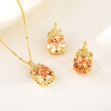 Show details for Impressive Yellow Copper or Brass 2 Piece Jewelry Set with Low MOQ