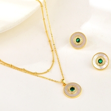 Show details for Sparkling Party Gold Plated 2 Piece Jewelry Set