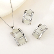 Picture of Fast Selling White Geometric 2 Piece Jewelry Set from Editor Picks