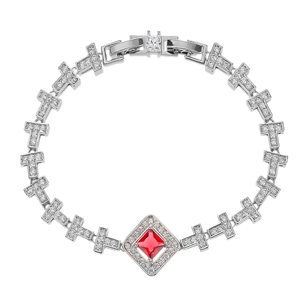 Picture of Sparkling Party Cubic Zirconia Fashion Bracelet