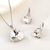 Picture of Wholesale Platinum Plated Geometric 2 Piece Jewelry Set with No-Risk Return