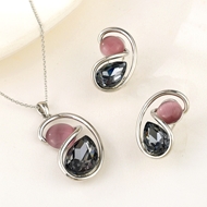 Picture of Origninal Geometric Classic 2 Piece Jewelry Set