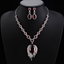 Show details for Hypoallergenic Platinum Plated Party 2 Piece Jewelry Set with Easy Return