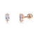Picture of Reasonably Priced 925 Sterling Silver Rose Gold Plated Dangle Earrings from Reliable Manufacturer