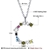 Picture of Party Platinum Plated Pendant Necklace with Beautiful Craftmanship
