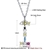 Picture of Elegant Platinum Plated Pendant Necklace at Unbeatable Price