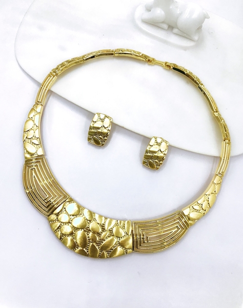 Picture of Bulk Gold Plated Party 2 Piece Jewelry Set at Super Low Price