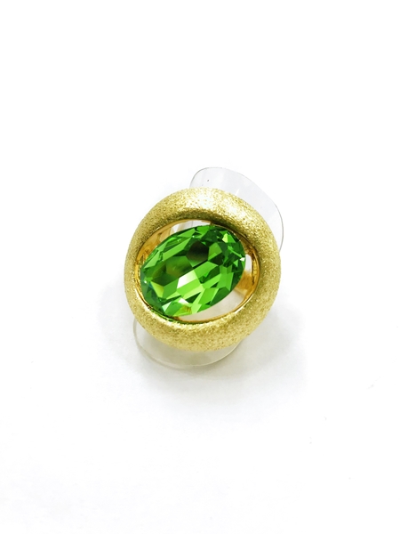 Picture of Shop Gold Plated Glass Fashion Ring with Wow Elements