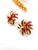 Picture of Simple Enamel Stud Earrings at Super Low Price