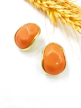Show details for Good Quality Enamel Simple Clip On Earrings