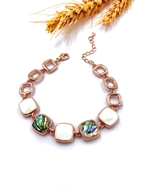 Show details for Rose Gold Plated Shell Fashion Bracelet Online Shopping Show details for Rose Gold Plated Shell Fashion Bracelet Online Shopping