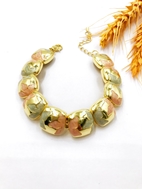 Show details for Sparkling Enamel Gold Plated Fashion Bracelet Show details for Sparkling Enamel Gold Plated Fashion Bracelet