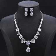 Show details for Famous Cubic Zirconia Party 2 Piece Jewelry Set Show details for Famous Cubic Zirconia Party 2 Piece Jewelry Set