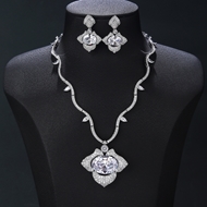 Show details for Unique Cubic Zirconia Colorful 2 Piece Jewelry Set Show details for Unique Cubic Zirconia Colorful 2 Piece Jewelry Set