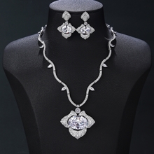 Show details for Unique Cubic Zirconia Colorful 2 Piece Jewelry Set
