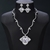 Picture of Unique Cubic Zirconia Colorful 2 Piece Jewelry Set