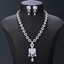 Show details for Staple Cubic Zirconia Gold Plated 2 Piece Jewelry Set