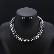 Show details for Famous Artificial Pearl Gold Plated 2 Piece Jewelry Set Show details for Famous Artificial Pearl Gold Plated 2 Piece Jewelry Set