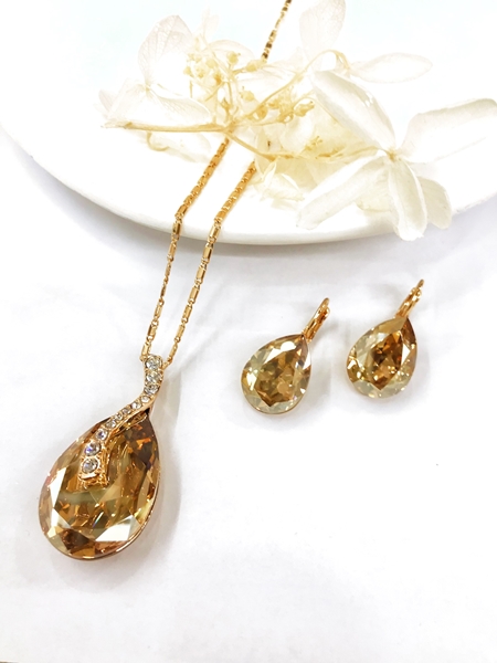 Picture of Most Popular Swarovski Element Party 2 Piece Jewelry Set