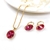 Picture of Staple Swarovski Element Colorful 2 Piece Jewelry Set